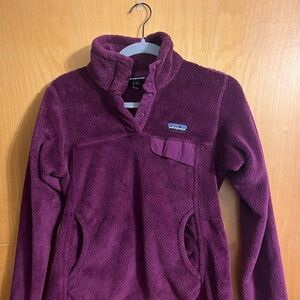 Patagonia Deep Purple Fleece Jacket